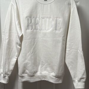 Gildan White Bride Sweatshirt
